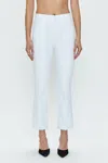 Pistola Lennon Hi Rise Crop Bootcut Jeans In Cloud Vintage In Le Blanc