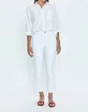 Pistola Lennon Hi Rise Crop Bootcut Jeans In Cloud Vintage In Multi