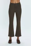 PISTOLA LENNON HIGH RISE BOOT JEAN IN COATED PALMS