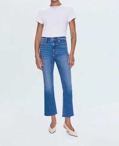 PISTOLA LENNON HIGH RISE CROP BOOT CUT IN COUNTRYSIDE VINTAGE