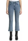 PISTOLA LENNON HIGH RISE CROP BOOT CUT JEAN IN GLITCH