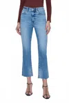 Pistola Lennon High Rise Crop Boot-cut Jean In Rhythm Vintage In Blue