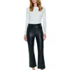 Pistola Lennon High Rise Cropped Boot Pant In Slate Black In Multi