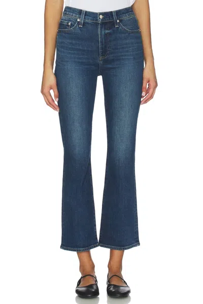 Pistola Lennon High Rise Crop Boot Jean In Broadway In Blue