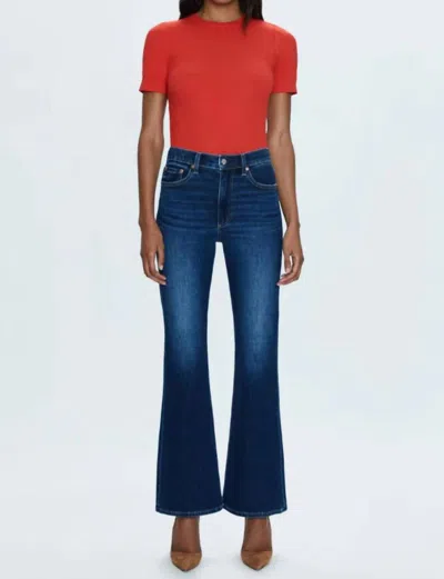 Pistola Lennon High Rise Crop Boot Jean In Greenwich