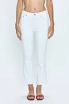 Pistola Lennon Hi Rise Crop Bootcut Jeans In Cloud Vintage In Multi