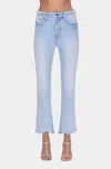 Pistola Lennon High Rise Crop Boot Jean In Lotus Vintage In Blue