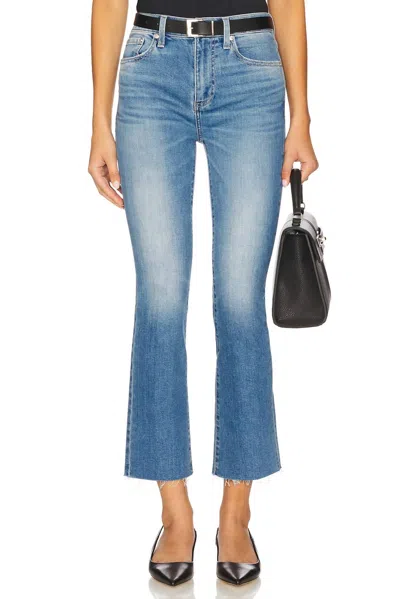 Pistola Lennon High Rise Crop Boot Jeans In Blue