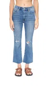 Pistola Lennon High Rise Crop Boot Jeans In Denny In Blue
