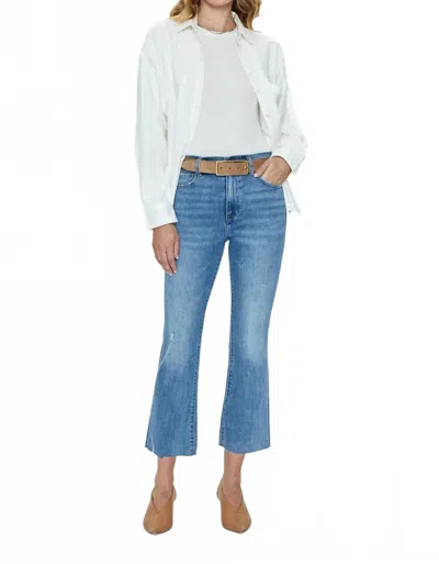 Pistola Lennon High Rise Crop Bootcut Jean In Rosslyn In Multi