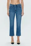 Pistola Lennon High Rise Crop Bootcut Jeans In Amaya