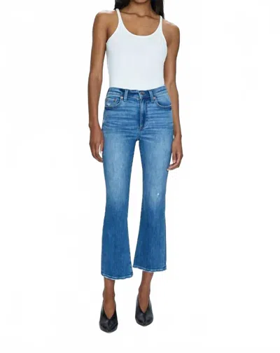 Pistola Lennon High Rise Crop Bootcut Jeans In Blue