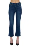 Pistola Lennon High Rise Crop Bootcut Jeans In Rosslyn In Multi