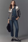 Pistola High-rise Bootcut Crop Jeans In Blue