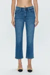 Pistola Lennon High Waist Ankle Bootcut Jeans In Multi