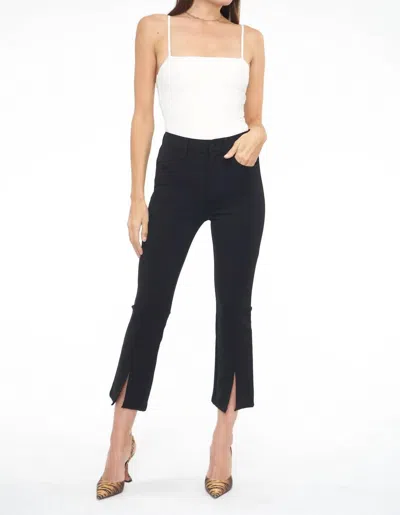 Pistola Lennon High Rise Crop Pants In Night Out In Black