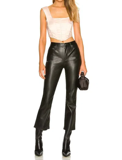 PISTOLA LENNON HIGH RISE CROPPED BOOT PANT IN SLATE BLACK