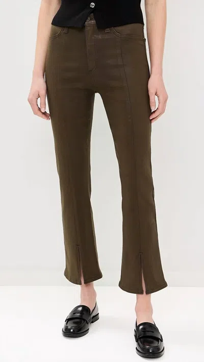 PISTOLA LENNON HIGH RISE PANT IN COATED PALMS