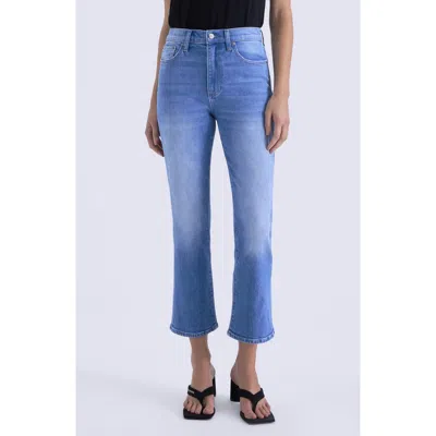 Pistola Lennon High Waist Ankle Bootcut Jeans In Blue