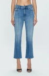 Pistola Lennon High Waist Ankle Bootcut Jeans In Essence