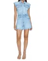 Pistola Lennox Denim Romper In Mid-summer In Multi