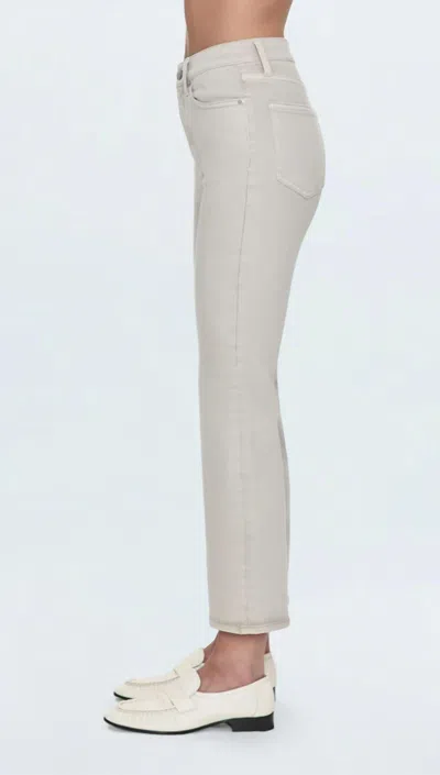 Pistola Lenon Bootcut Jeans In Stone In Burgundy