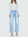 Pistola Lexi Midrise Bowed Straight Jeans In Enchanted Vintage In Multi