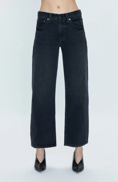 Pistola Lexi High Waist Ankle Straight Leg Jeans In Mercury