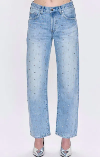 Lexi Mid Rise Bowed Straight Leg Jeans - Dolce Vita Vintage // Pistola