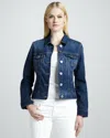 Pistola Lexi Mid-rise Bowed Straight-leg Jeans In Satellite