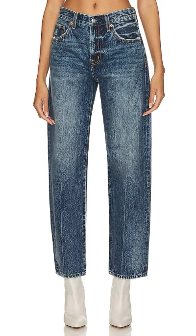 Pistola Lexi Mid Rise Relaxed Straight Jeans In Artisan