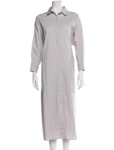 Pre-owned Pistola Long Dress In Purple