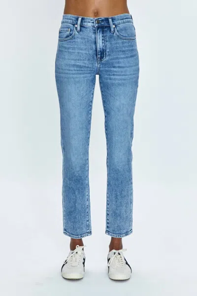 Pistola Madi High Rise Modern Slim Jeans In Silverlake In Multi