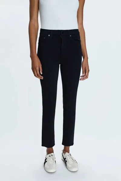 PISTOLA MADI HIGH RISE SLIM JEANS IN BLACK