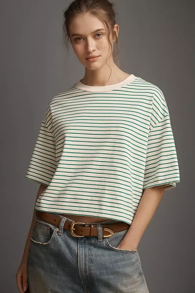 Pistola Mae Cropped T-shirt Top In Multi