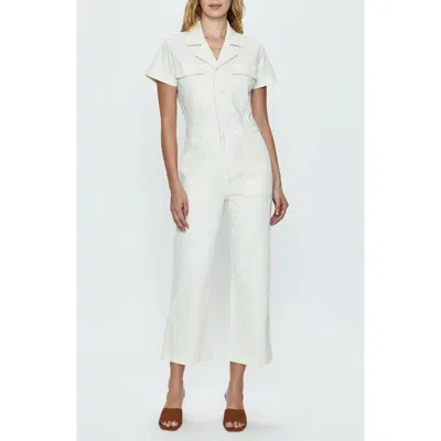 Pistola Makenna Stretch Cotton Utility Jumpsuit