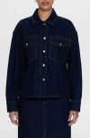 Pistola Mandy Oversize Denim Shirt Jacket In Countdown