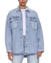 Pistola Mandy Shacket In Blue