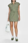 Pistola Mariah Zip Utility Dress In Eucalyptus