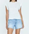 Pistola Marina Extended Shoulder Cotton T-shirt In Multi