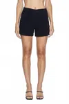 Pistola Marissa High Rise Utility Short In Noir In Black
