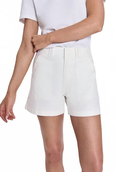 Pistola Marissa High Rise Short In White