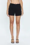 Pistola Marissa High Rise Utility Short In Noir In Black