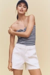 Pistola Marissa High-rise Utility Shorts In White