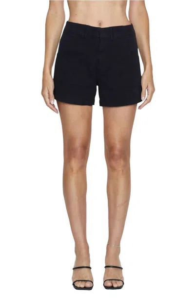PISTOLA MARISSA HIGH RISE UTILITY SHORTS IN BLACK