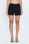 Pistola Marissa High Rise Utility Short In Noir In Noir