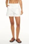Pistola Marissa High Waist Utility Shorts In White