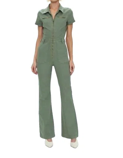 Pistola Martina Jumpsuit In Colonel Green In Multi