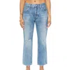 Pistola Maya Mid Rise Easy Straight Ankle Jean In Legacy Distressed In Multi