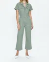 Pistola Makenna Stretch Cotton Utility Jumpsuit In Multi